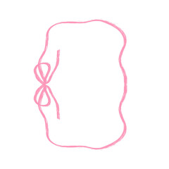 ribbon bow frame set