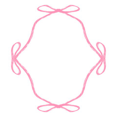 ribbon bow frame set