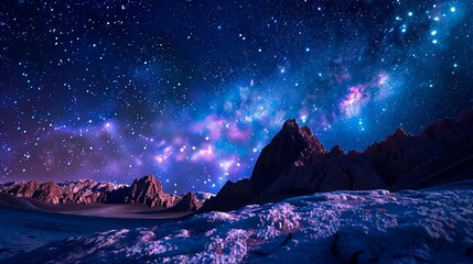 Fototapeta premium starry sky and milky way