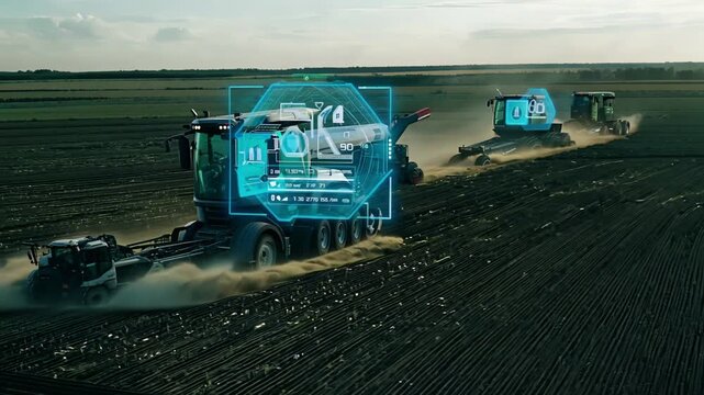 Autonomous tractors improve agriculture efficiency with advanced tech