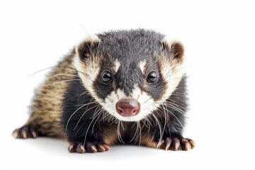 Fototapeta premium Endemic to Java and Bali Indonesia RTVF 1 isolated on white