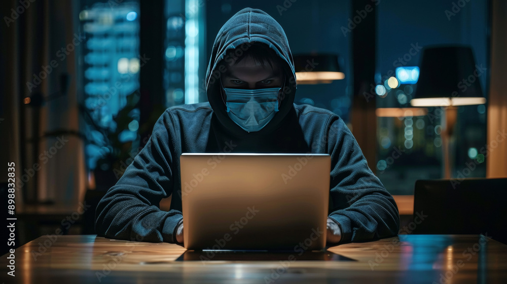 Poster be aware of online risks like: - code model backdoor attacks - hacking - email phishing - ransomware