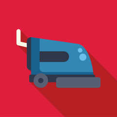 Floor polisher machine for cleaning company, professional cleaning service equipment for maintaining cleanliness in commercial spaces