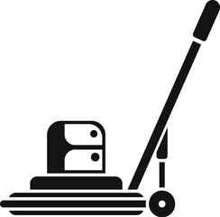 Floor sanding machine for restoring hardwood floors to their original beauty