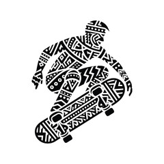 Fototapeta premium Skateboarding, longboarding