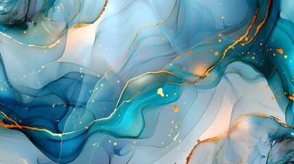 Obraz premium vibrant painting featuring expressive splatters on a textured surface