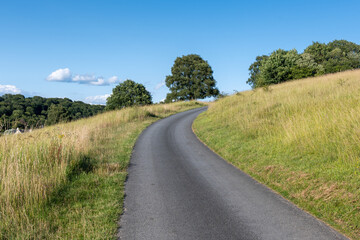 road in the countryside