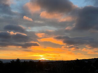 Obraz premium sunset in the sky