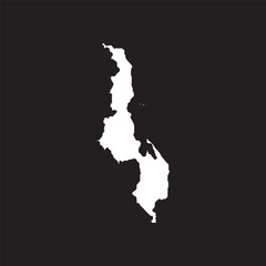 Malawi map icon