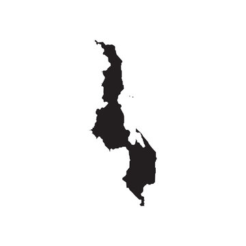 Malawi map icon