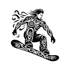 Fototapeta premium Snowboarding