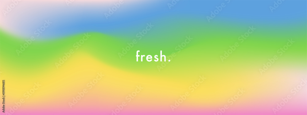 Aufkleber abstract gradient rainbow sky pattern. rainbow color light gradient background. vector abstract conc