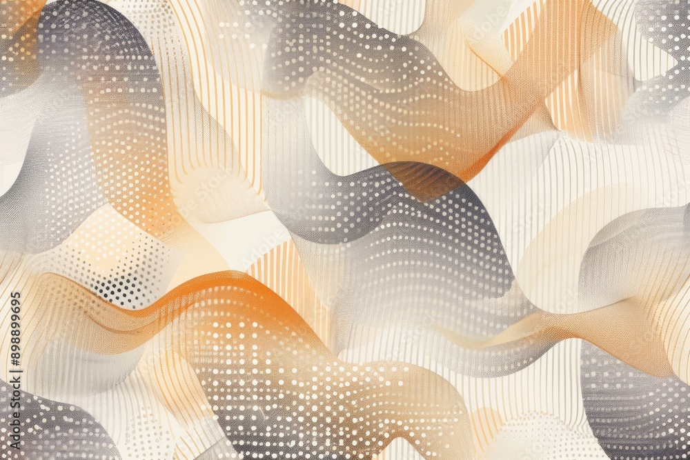 Poster a close-up shot of a wavy pattern, great for abstract designs or backgrounds
