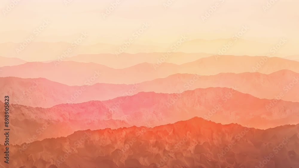 Poster a golden grainy gradient with hints of dusty rose and mauve evoking the feeling of a hazy and romant