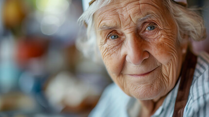 a senior woman participating in a cooking class, showcasing the joy of culinary exploration and social connections through shared gastronomic experiences in retirement