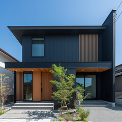 日本のモダンな戸建住宅