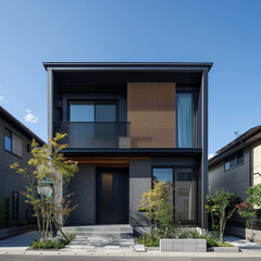 Fototapeta premium 日本の新築建売住宅