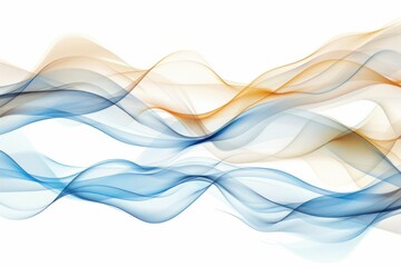 Flowing waves of abstraction in a mesmerizing symphony