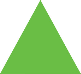 Vector of triangle icon