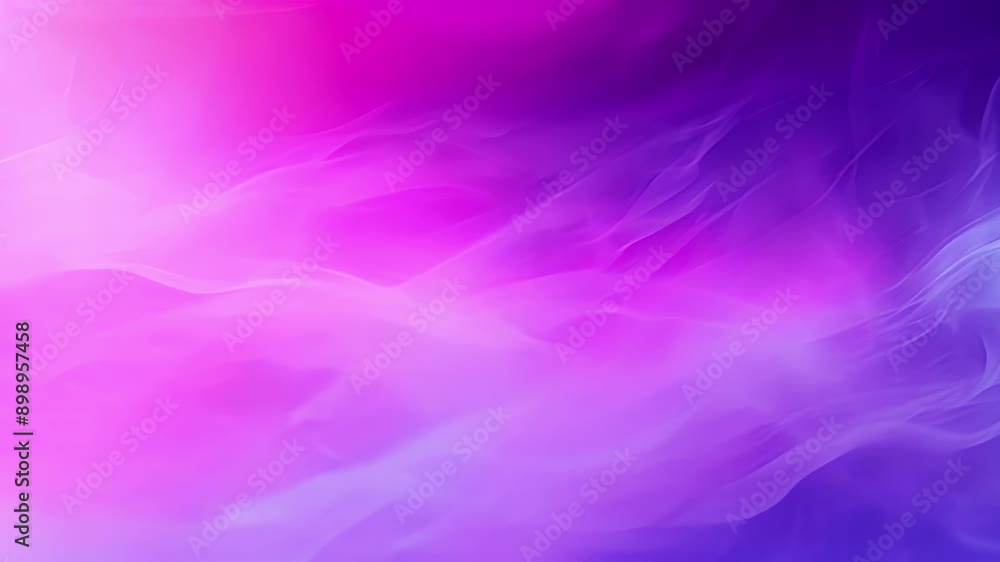 Poster blurred gradients of blue and purple intertwining to create a mesmerizing and dreamy effect.