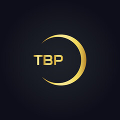 TBP logo. T B P design. White TBP letter. TBP, T B P letter logo design. T B P letter logo design in GOLD, GOLDEN LOGO, THREE, style. letter logo set in one artboard. T B P letter logo vector design.