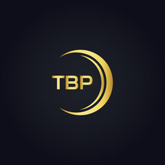 TBP logo. T B P design. White TBP letter. TBP, T B P letter logo design. T B P letter logo design in GOLD, GOLDEN LOGO, THREE, style. letter logo set in one artboard. T B P letter logo vector design.