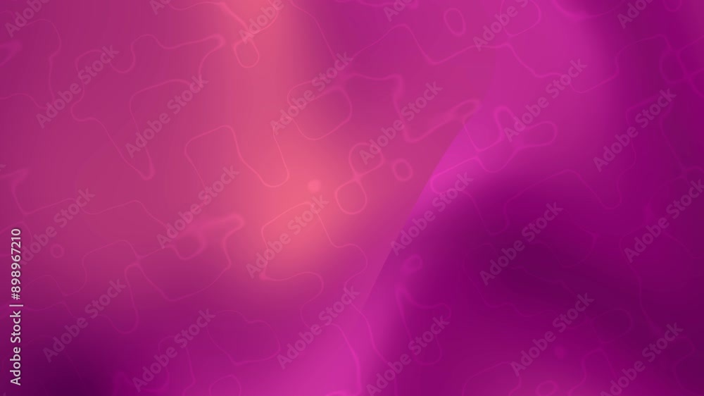 Poster purple background with white abstract patterns.
