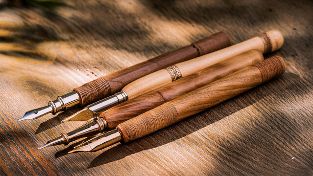 Gubias para tallar madera rusticas, art&iacute;sticas, en un taller 