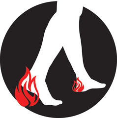 Spiritual Walk - Red