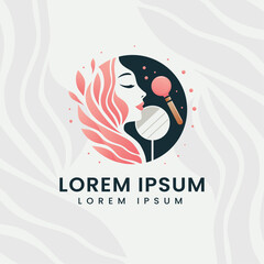 SIMPLE BEAUTY SKIN VECTOR LOGO DESIGN