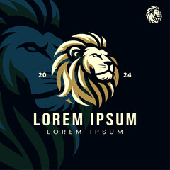 LOGO KING LION VECTOR