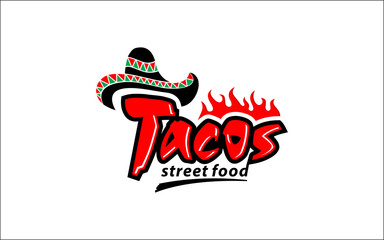 Illustration vector of tacos suitable for restaurant food business logo design template