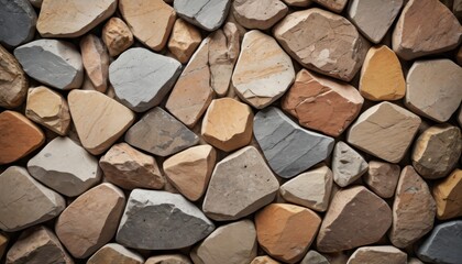 Stone Wall Texture Background.