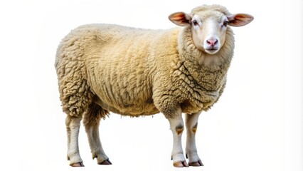 Naklejka premium sheep on transparent background