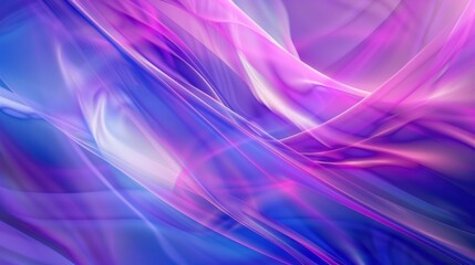 Obraz premium Abstract Purple and Blue Swirls