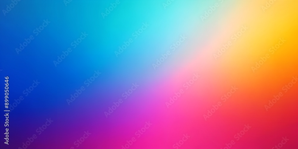 Aufkleber cool color abstract gradient background ai-generated content