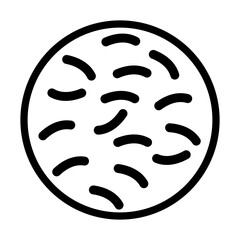 Probiotic icon template
