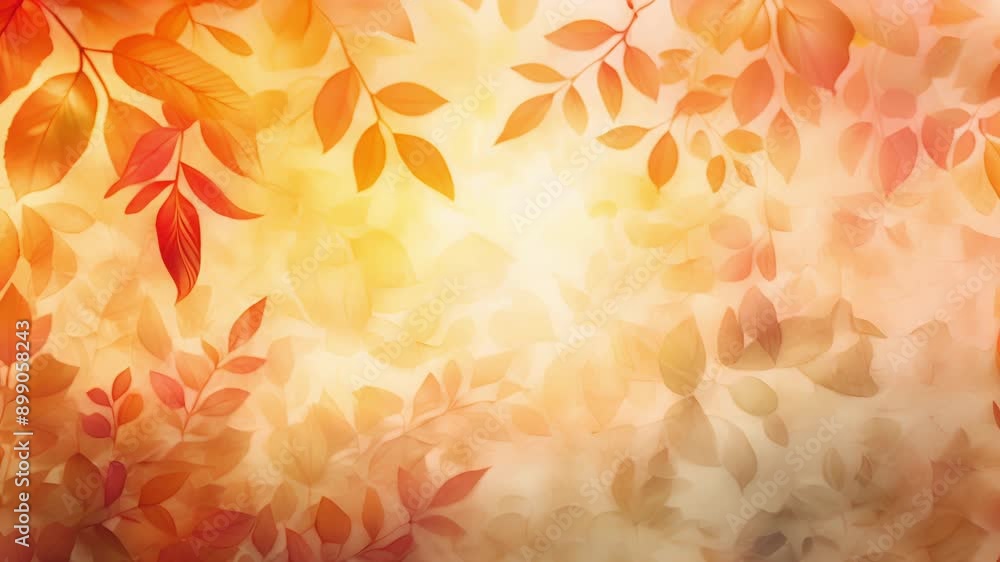 Poster this design features a hazy gradient background and faint wispy strokes perfectly emulating the blur
