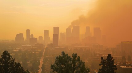 Urban Environment at Risk: Wildfire Smoke Impacting City Air Quality