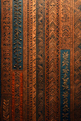 Boho fabric background 