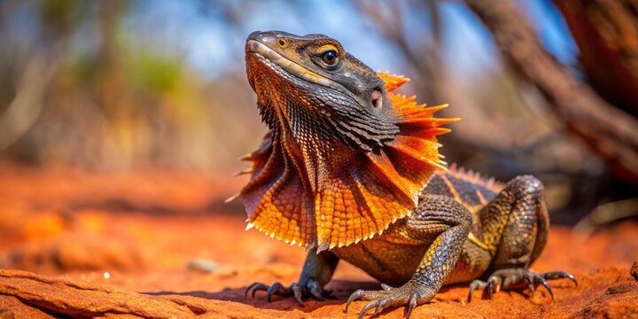 Rust Lizard Frill Neck Lizard Images – Browse 1,900 Stock Photos, Vectors, and ...