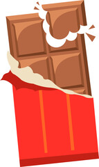 Chocolate Bar Illustration