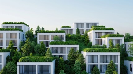 Eco Friendly Urban Developments with Renewable Energy and Lush Greenery A Vision for Sustainable Living in the Future City
