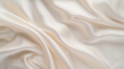 Obraz premium Luxurious silk cloth draped elegantly, highlighting its smooth texture and delicate sheen under soft lighting