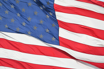 American Flag Closeup