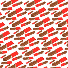 Chocolate Bar Seamless Pattern