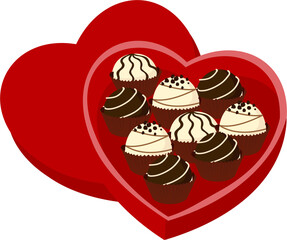 Heart Shaped Chocolate