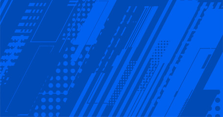 abstract elegant blue background with geometric shapes