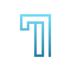 Monogram 7. Number 7. Number 7 design logo. Monogram letter mark 7 logo design. Monogram design vector logo. Monogram number 7 logo design. Simple number 7 monogram. Monogram 7 design logo.
