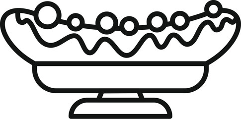 Banana split dessert being served on a plate, simple style